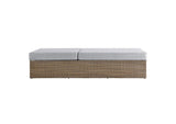 EEI-6247-CAP-GRY Convene Outdoor Patio Chaise Lounge Chair By Modway