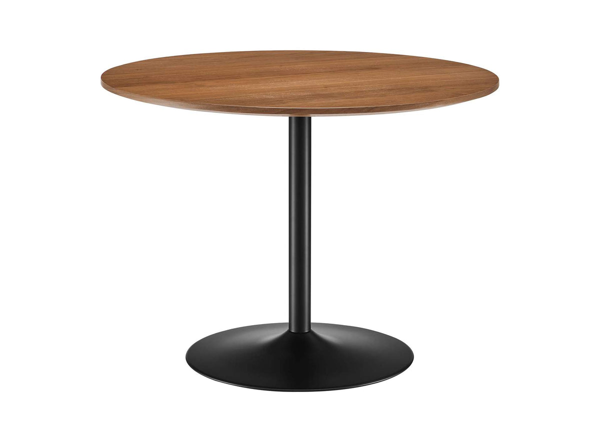 EEI-6249-BLK-WAL Amuse 40" Dining Table By Modway