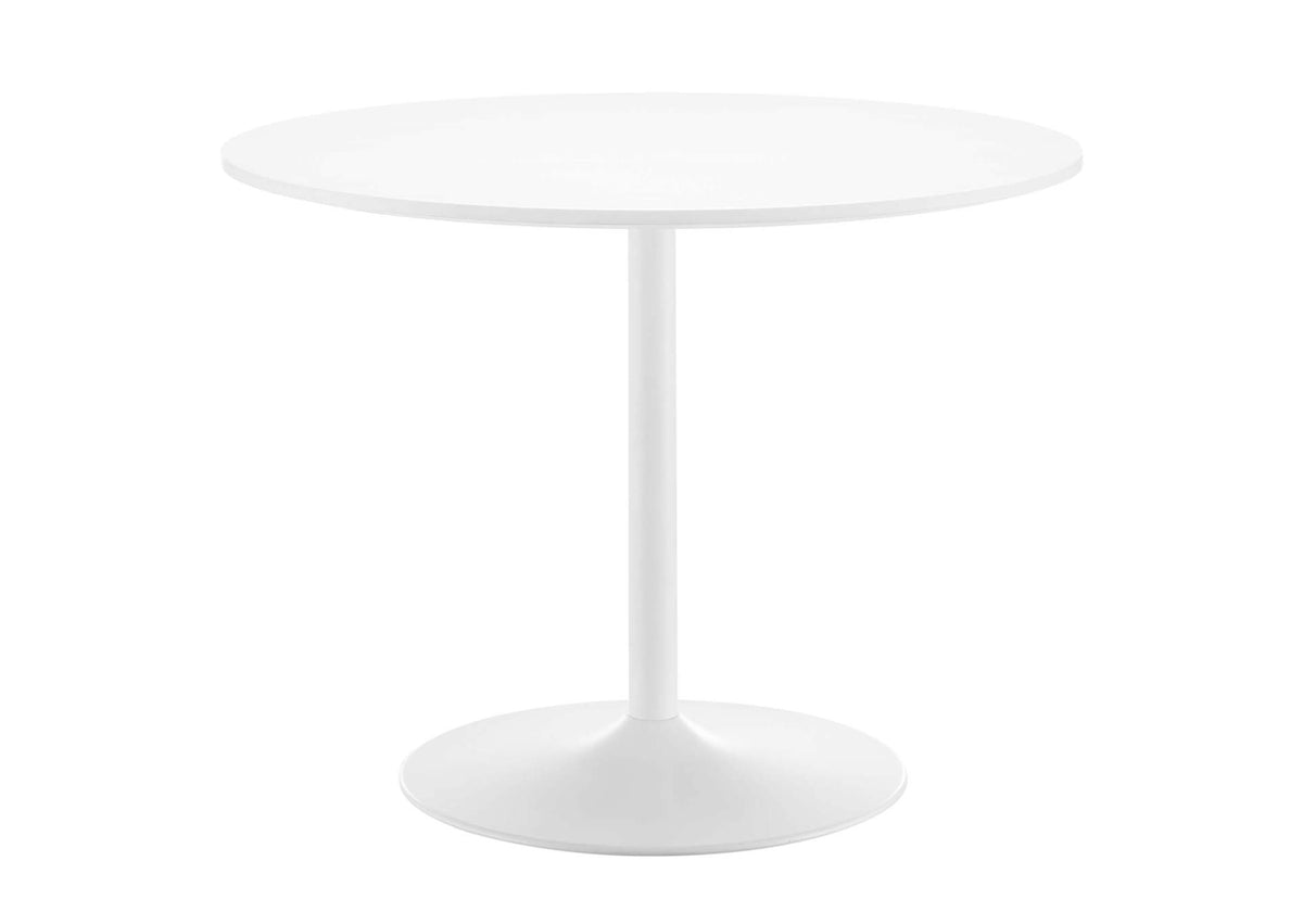 EEI-6249-WHI-WHI Amuse 40" Dining Table By Modway