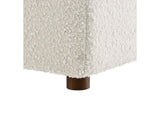 EEI-6258-IVO Commix Down Filled Overstuffed Boucle Fabric Ottoman By Modway