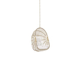 EEI-6261-NAT-WHI Amalie Wicker Rattan Outdoor Patio Rattan Swing Chair Without Stand By Modway