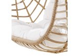 EEI-6261-NAT-WHI Amalie Wicker Rattan Outdoor Patio Rattan Swing Chair Without Stand By Modway