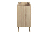 EEI-6268-OAK-WHI Maverick 36" Bathroom Vanity Cabinet Sink Basin Not Included By Modway