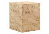 EEI-6273-NAB Cosmos 16" Square Burl Wood Side Table By Modway