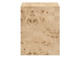EEI-6273-NAB Cosmos 16" Square Burl Wood Side Table By Modway