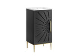 EEI-6285-WHI-BLK Awaken 18" Bathroom Vanity By Modway