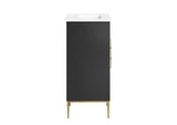 EEI-6285-WHI-BLK Awaken 18" Bathroom Vanity By Modway