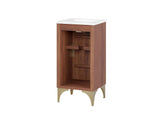 EEI-6286-WHI-WAL Daylight 18" Bathroom Vanity By Modway