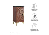 EEI-6288-BLK-WAL Daylight 18" Bathroom Vanity By Modway