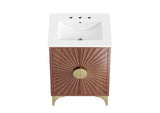 EEI-6290-WHI-WAL Daylight 24" Bathroom Vanity By Modway