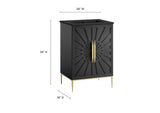 EEI-6291-BLK-BLK Awaken 24" Bathroom Vanity By Modway