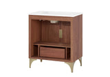 EEI-6294-WHI-WAL Daylight 30" Bathroom Vanity By Modway