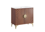 EEI-6298-WHI-WAL Daylight 36" Bathroom Vanity By Modway