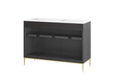 EEI-6301-WHI-BLK Awaken 48" Bathroom Vanity By Modway