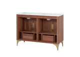 EEI-6306-WHI-WAL Daylight 48" Double Sink Bathroom Vanity By Modway