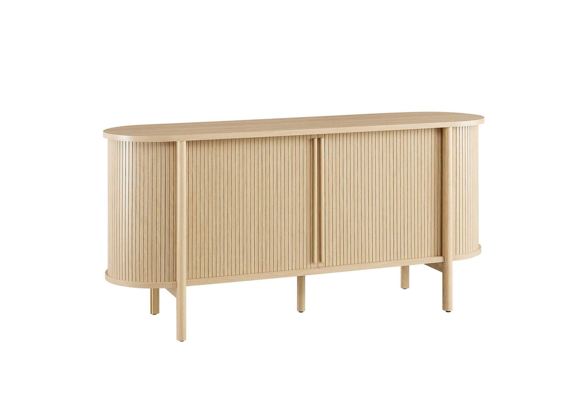 EEI-6309-OAK Cadence 63" Curved Sideboard By Modway