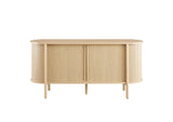 EEI-6309-OAK Cadence 63" Curved Sideboard By Modway