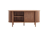 EEI-6309-WAL Cadence 63" Curved Sideboard By Modway