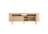 EEI-6310-OAK Cadence 71" Curved TV Stand By Modway