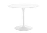 EEI-6313-WHI-WHI Pursuit 40" Dining Table By Modway