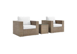 EEI-6327-CAP-WHI Convene 3-Piece Outdoor Patio Furniture Set By Modway