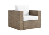 EEI-6328-CAP-WHI Convene 4-Piece Outdoor Patio Furniture Set By Modway
