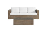 EEI-6333-CAP-WHI Convene 2-Piece Outdoor Patio Furniture Set By Modway