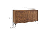EEI-6336-WAL Harper Chevron Sideboard By Modway
