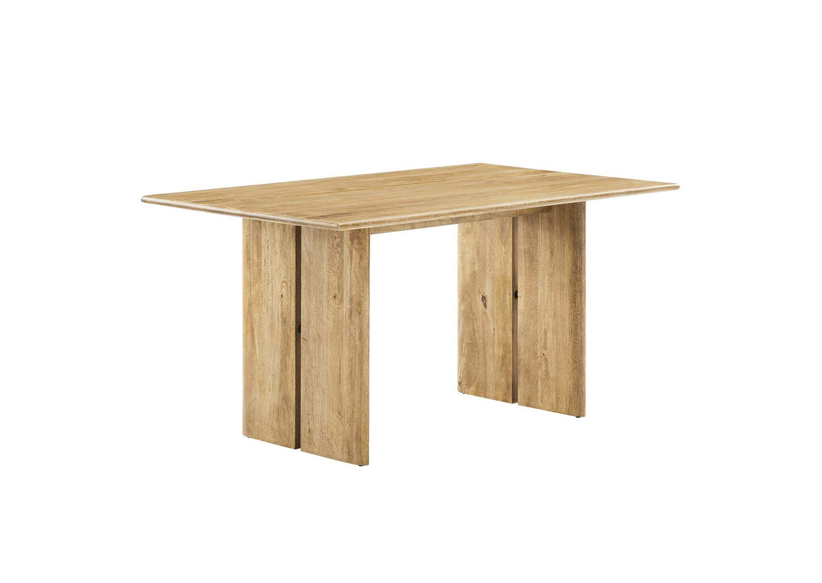 EEI-6338-OAK Amistad 60" Wood Dining Table By Modway