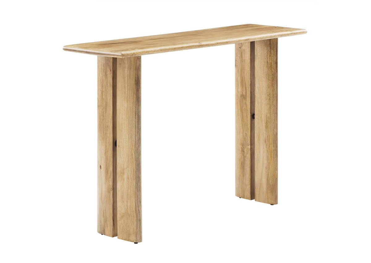 EEI-6342-OAK Amistad Wood Console Table By Modway