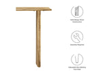 EEI-6342-OAK Amistad Wood Console Table By Modway