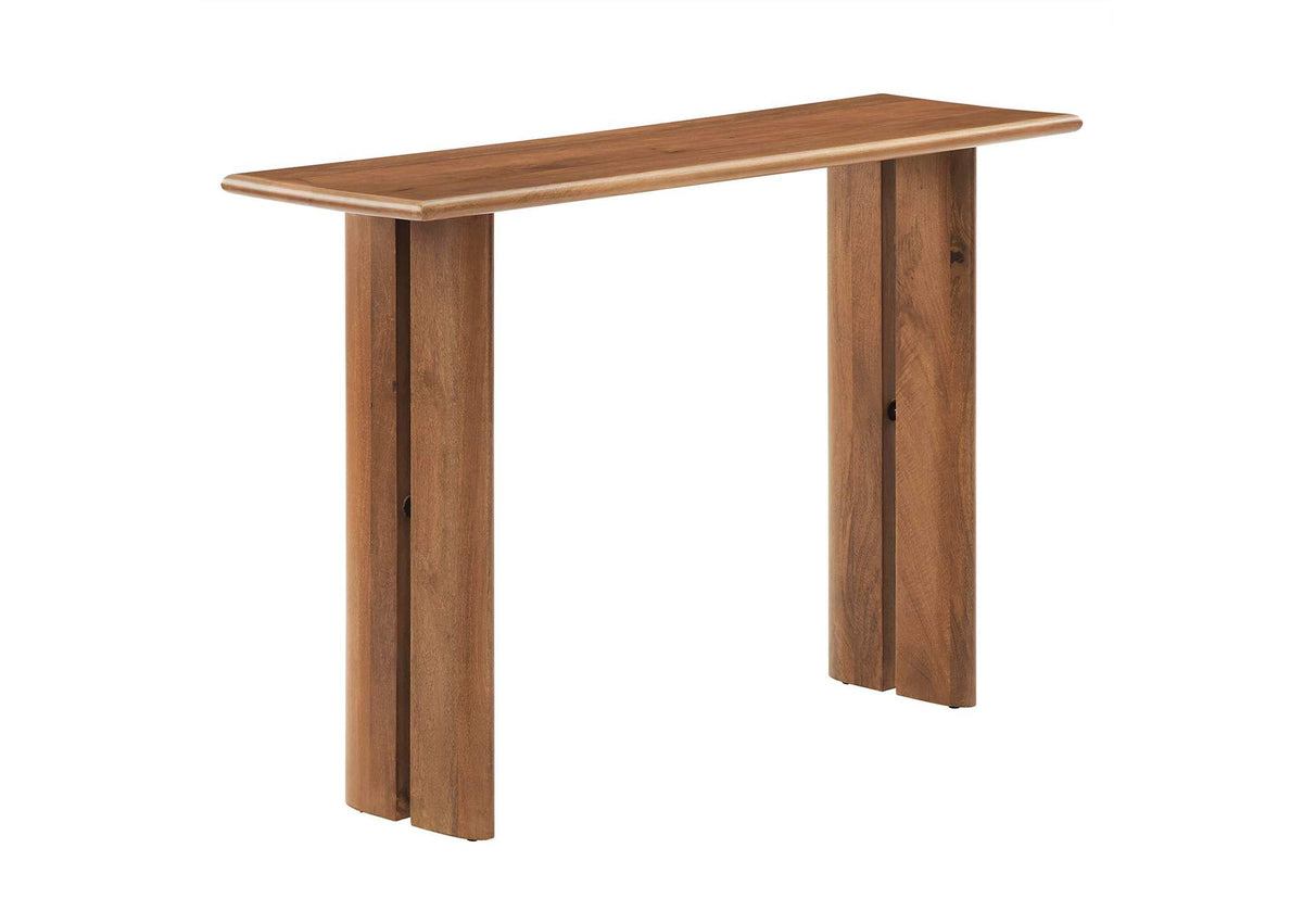 EEI-6342-WAL Amistad Wood Console Table By Modway