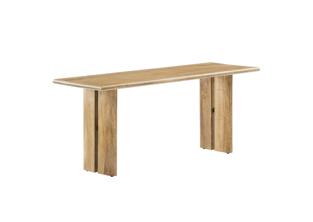 EEI-6343-OAK Amistad 46" Wood Bench By Modway