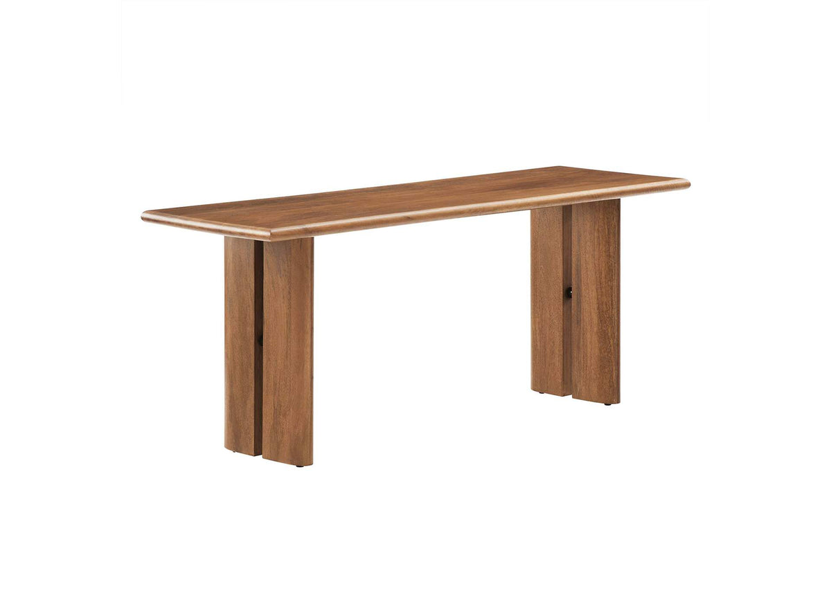 EEI-6343-WAL Amistad 46" Wood Bench By Modway
