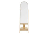 EEI-6346-OAK Ascend Standing Mirror By Modway
