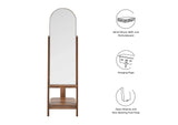 EEI-6346-WAL Ascend Standing Mirror By Modway