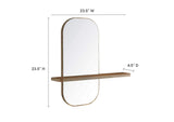 EEI-6349-WAL Solstice Mirror By Modway