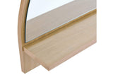 EEI-6350-OAK Moonbeam Arched Mirror By Modway