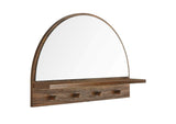 EEI-6350-WAL Moonbeam Arched Mirror By Modway