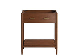 EEI-6353-WAL Zaire 30" Bathroom Vanity Cabinet - Sink Basin Not Included - By Modway