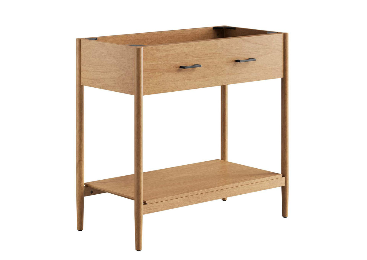 EEI-6354-NAT Zaire 36" Bathroom Vanity Cabinet - Sink Basin Not Included - By Modway
