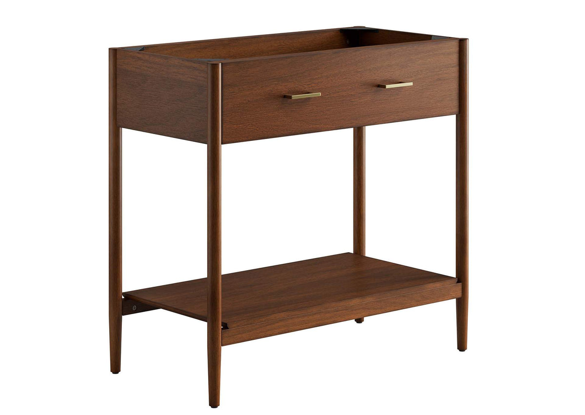 EEI-6354-WAL Zaire 36" Bathroom Vanity Cabinet - Sink Basin Not Included - By Modway