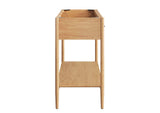 EEI-6356-NAT Zaire 48" Double Sink Compatible Bathroom Vanity Cabinet - Sink Basin Not Included - By Modway