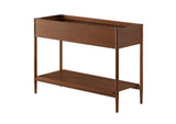 EEI-6356-WAL Zaire 48" Double Sink Compatible Bathroom Vanity Cabinet - Sink Basin Not Included - By Modway