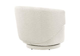 EEI-6357-IVO Celestia Boucle Fabric Swivel Chair By Modway
