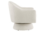 EEI-6359-IVO Astral Boucle Fabric Swivel Chair By Modway