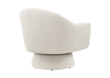 EEI-6359-IVO Astral Boucle Fabric Swivel Chair By Modway