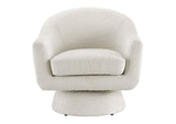 EEI-6359-IVO Astral Boucle Fabric Swivel Chair By Modway