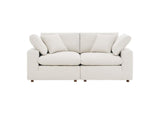 EEI-6361-IVO Commix Down Filled Overstuffed Boucle Fabric Loveseat By Modway