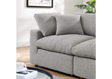 EEI-6361-LGR Commix Down Filled Overstuffed Boucle Fabric Loveseat By Modway